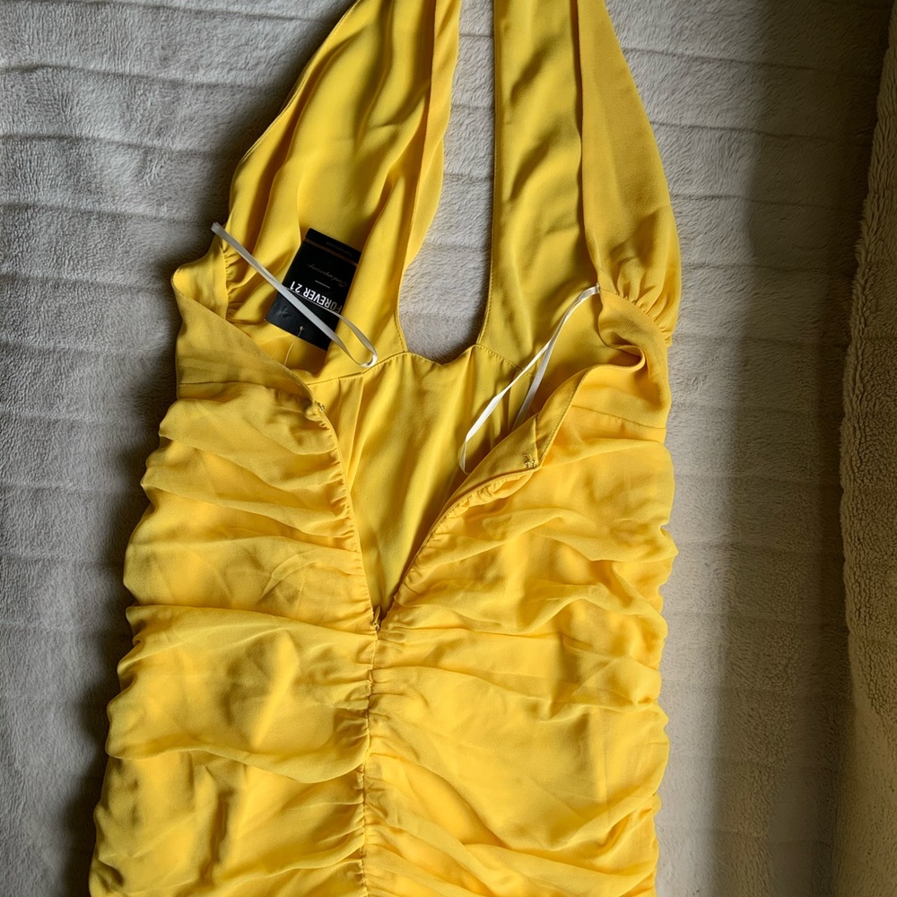 Yellow Mini Dress | Forever 21 - Picture 3 of 5